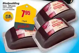 Extra Mjällby Stormarknad Blodpudding Geas erbjuda