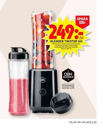 ICA Maxi OBH Nordica Blender erbjuda