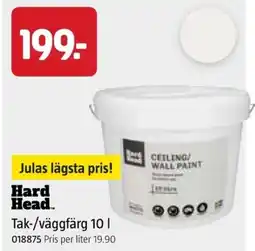Jula Hard Head Tak-/väggfärg erbjuda