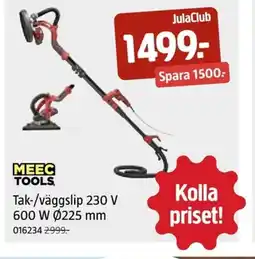 Jula Tak-/väggslip 230 V 600 W Ø225 mm erbjuda