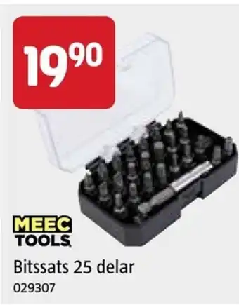 Jula Bitssats 25 delar erbjuda