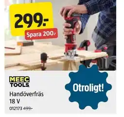 Jula Handöverfräs 18 V erbjuda