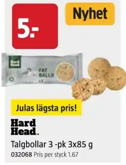 Jula Talgbollar 3-pk erbjuda