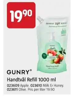 Jula GUNRY Handtvål Refill erbjuda