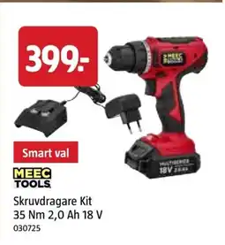 Jula Skruvdragare Kit 35 Nm 2.0 Ah 18 V erbjuda