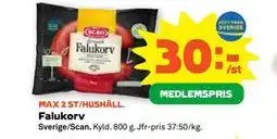 Stora Coop Falukorv, Medlemspris erbjuda