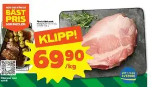Färsk fläskstek