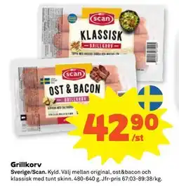 Stora Coop Grillkorv erbjuda