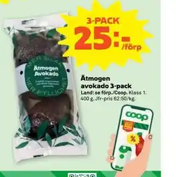 Stora Coop Ätmogen avokado 3-pack erbjuda