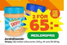 Stora Coop Jordnötssmör, Medlemspris erbjuda