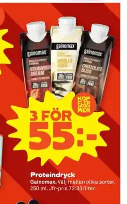 Stora Coop Proteindryck erbjuda