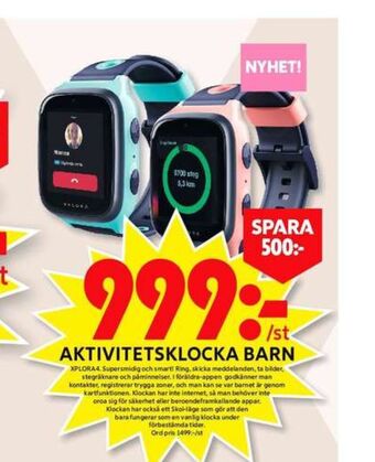 ICA Maxi Xplora Smart Watch erbjuda