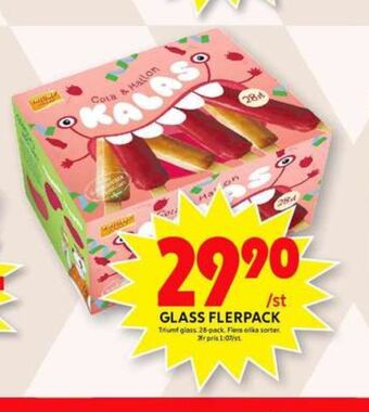 ICA Maxi Triumf Glasspinnar erbjuda