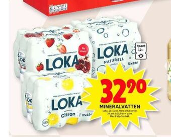 ICA Maxi Loka Crush Läskedryck erbjuda