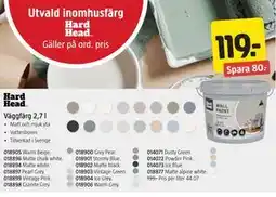 Jula Väggfärg 2,7 l erbjuda