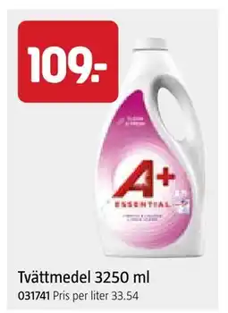 Jula Tvättmedel 3250 ml erbjuda