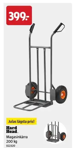 Jula Magasinkärra 200 kg erbjuda