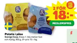Coop Potatis i påse erbjuda