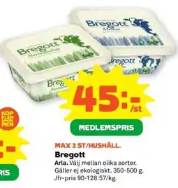 Coop BREGOTT erbjuda