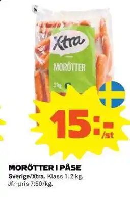 Coop MORÖTTER I PÅSE erbjuda