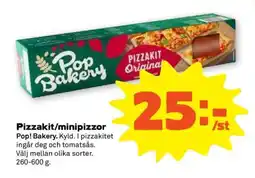 Coop Pizzakit/Minipizzor erbjuda