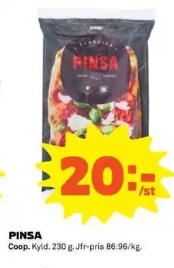 Coop Pinsa erbjuda