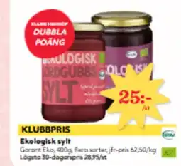 Hemköp Ekologisk sylt erbjuda