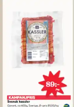 Hemköp Svensk kassler erbjuda