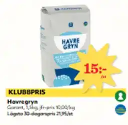 Hemköp Havregryn erbjuda