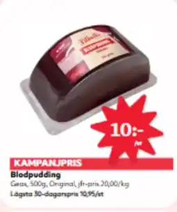 Hemköp Blodpudding erbjuda