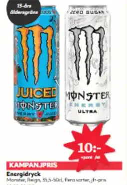 Hemköp Energidryck erbjuda