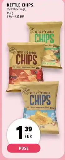 Scandinavian Park Kettle chips erbjuda
