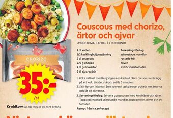 ICA Supermarket Gøl Kryddkorv erbjuda