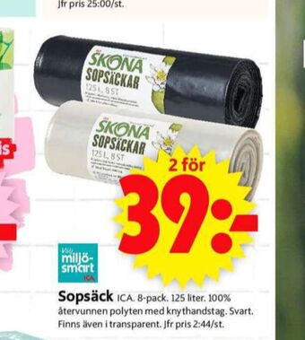 ICA Supermarket Skona Sopsäck erbjuda