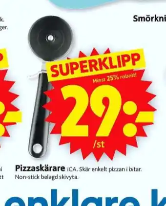 ICA Supermarket ICA Pizzaskärare erbjuda