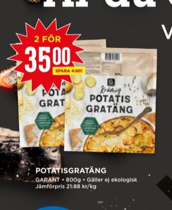 Willys Garant Potatisgratäng erbjuda