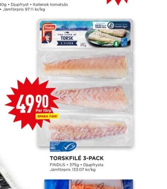 Willys Findus Torskfilé erbjuda