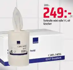 Office Depot Torkrulle mini rulle 1-1, vit erbjuda