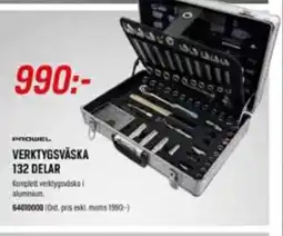 Tools Verktygsväska 132 delar erbjuda