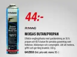 Tools RIMAC Mixgas butan/propan erbjuda