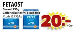 Matvärlden Tensta GARANT Fetaost erbjuda
