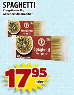 Matvärlden Tensta KUNGSÖRNEN Spaghetti erbjuda