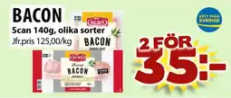 Matvärlden Tensta SCAN Bacon erbjuda