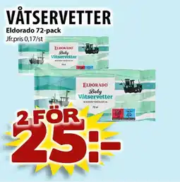 Matvärlden Tensta ELDORADO Våtservetter erbjuda