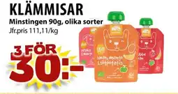 Matvärlden Tensta MINSTINGEN Klämmisar erbjuda