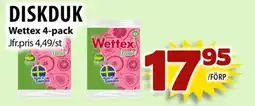 Matvärlden Tensta WETTEX Diskduk erbjuda