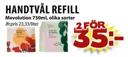 Matvärlden Tensta MEVOLUTION Handtvål refill erbjuda
