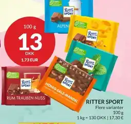 Nielsen Discount Ritter sport erbjuda