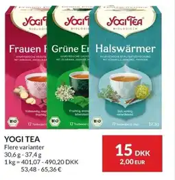Nielsen Discount Yogi tea erbjuda