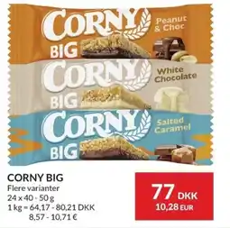 Nielsen Discount CORNY Big erbjuda